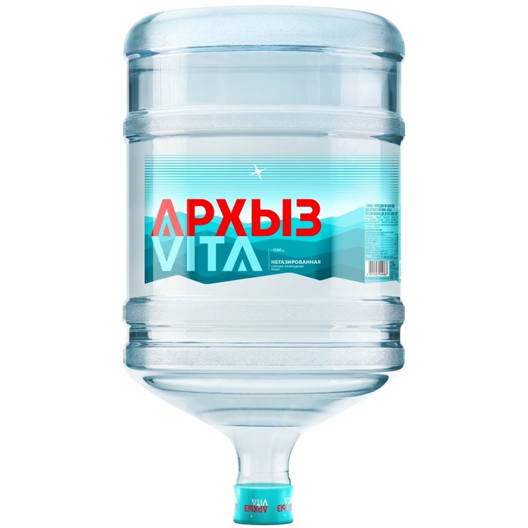 Питьевая бутилированная вода Архыз VITA 19 л (оборотная тара)