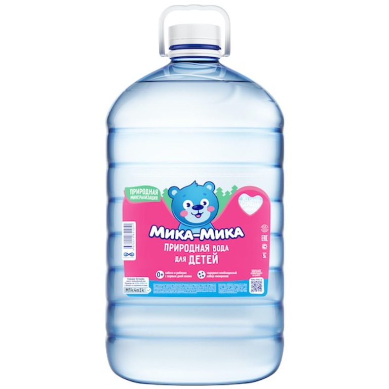 Детская вода Мика-Мика ПЭТ 5 литров