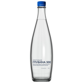 Вода Кристальная глубина 500 негазированная 0.5 литра (глубинная)