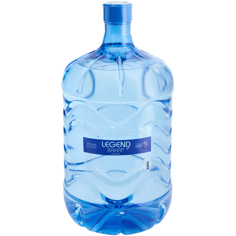 Питьевая бутилированная вода ЛЕГЕНДА БАЙКАЛА 11.3 л (одноразовая тара)