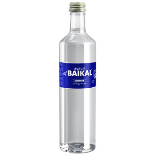 Вода Волна Байкала (WAVE OF BAIKAL) газированная стекло 0.5 литра