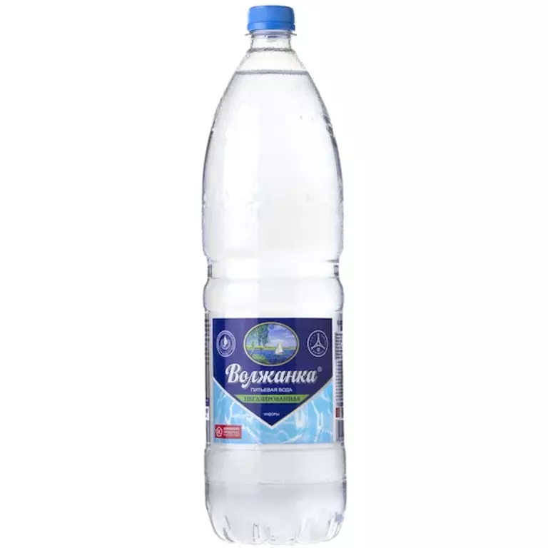 Вода ВОЛЖАНКА негазированная 1 литр