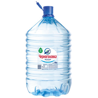Питьевая бутилированная вода Черноголовка 19 л (одноразовая тара)