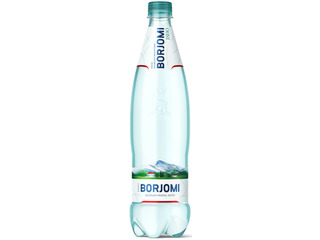 Вода БОРЖОМИ (BORJOMI) газированная 0.75 литра