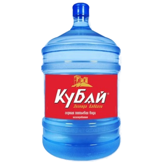 Питьевая бутилированная вода КУБАЙ 19 л (оборотная тара)
