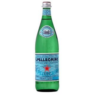 Вода САН ПЕЛЛЕГРИНО (SAN PELLEGRINO) газированная стекло 0.75 литра