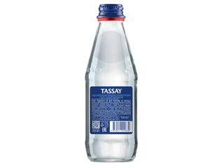Природная минеральная вода TASSAY газированная, стекло 0.25 литра