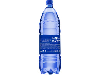 Природная минеральная вода TASSAY газированная, ПЭТ 1.5 литра