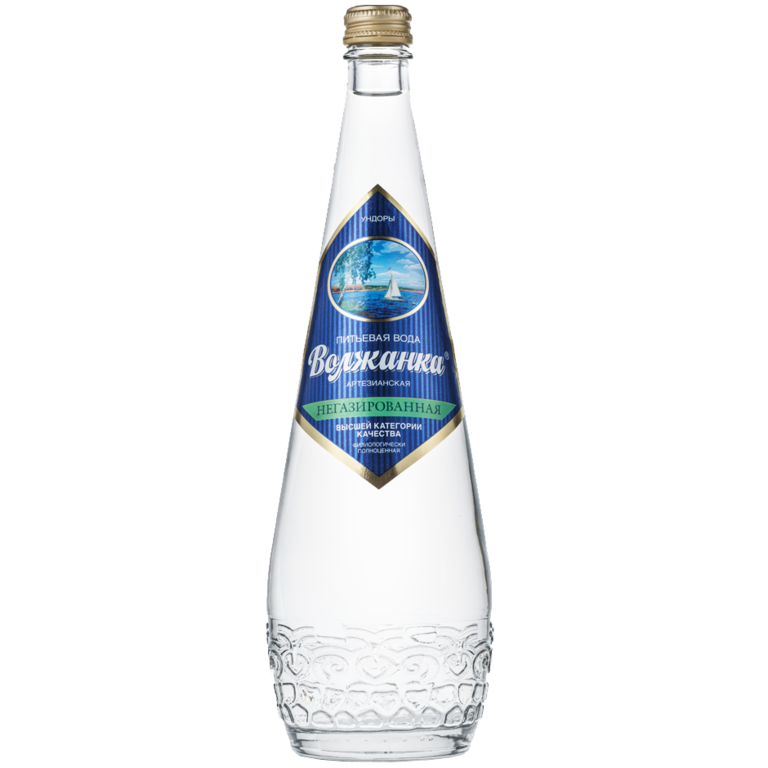 Вода ВОЛЖАНКА негазированная стекло 0.75 литра