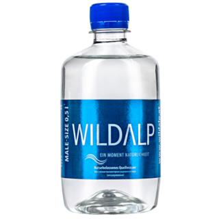 Вода WILDALP негазированная 0.5 литра