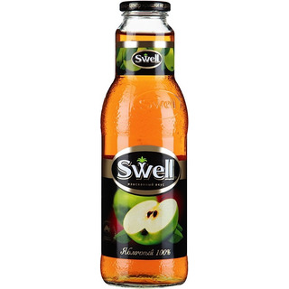 Сок СВЕЛЛ (SWELL) Яблоко стекло 0.75 литра 